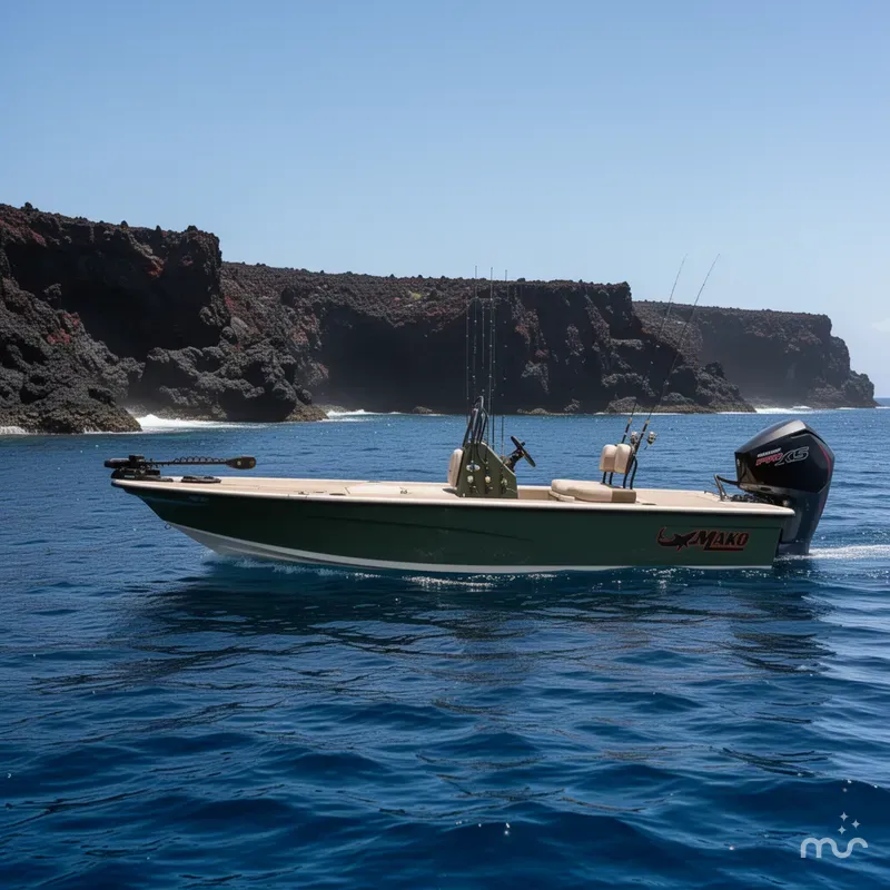 Slide: The Image of Mako 18 Pro Skiff Backwater Edition 2025 - 2