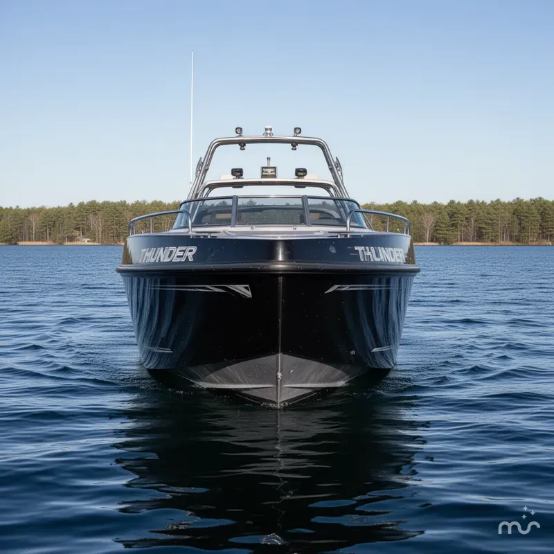 Slide: The Image of Black Thunder 43 GT Flat Deck 2001 - 1