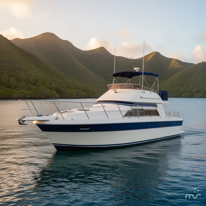 Slide: The Image of Carver Yachts 30 Santego 1989 - 0