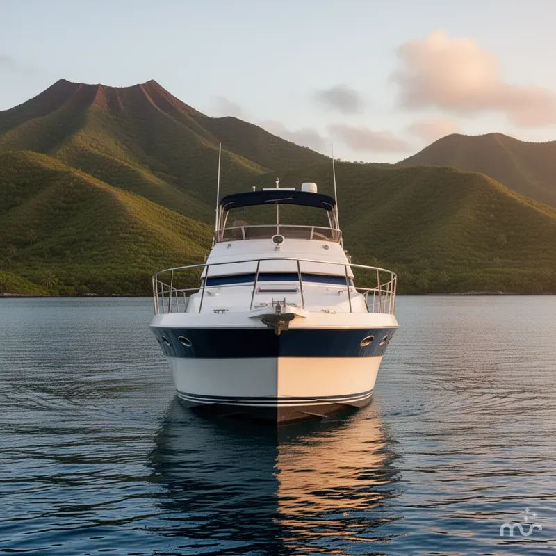 Slide: The Image of Carver Yachts 30 Santego 1989 - 1