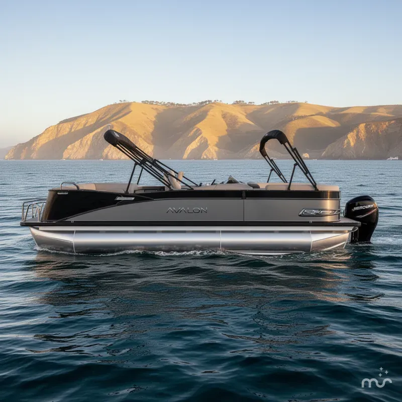 Slide: The Image of Avalon 23' Catalina Platinum Versatile Rear Lounge w/ 200HP Mercury! 2025 - 0