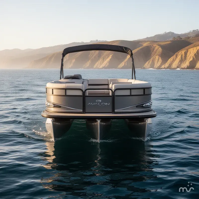Slide: The Image of Avalon 23' Catalina Platinum Versatile Rear Lounge w/ 200HP Mercury! 2025 - 3