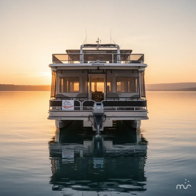 Slide: The Image of Sharpe 18 x 84 Houseboat 2007 - 1