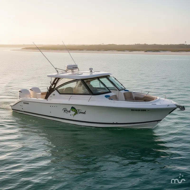 Slide: The Image of Pursuit DC 295 Dual Console w/ Twin Yamaha 300 CLEAN CLEAN CLEAN 2016 - 0
