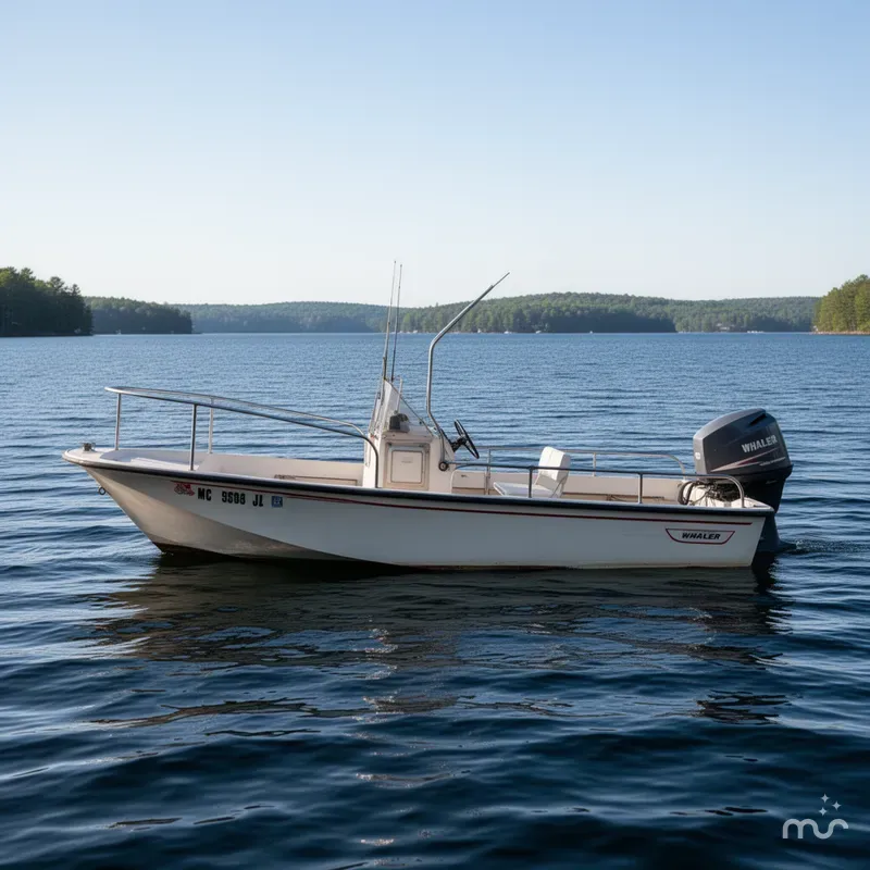 Slide: The Image of Boston Whaler 17 Montauk 1974 - 2