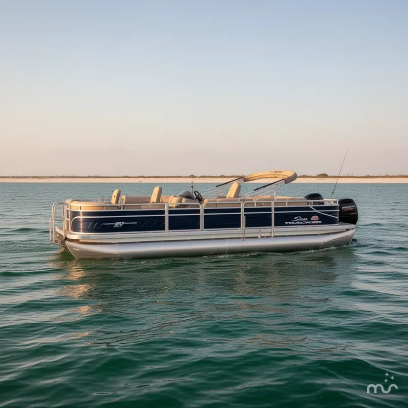 Slide: The Image of Sun Tracker Fishin' Barge 20 DLX 2025 - 3