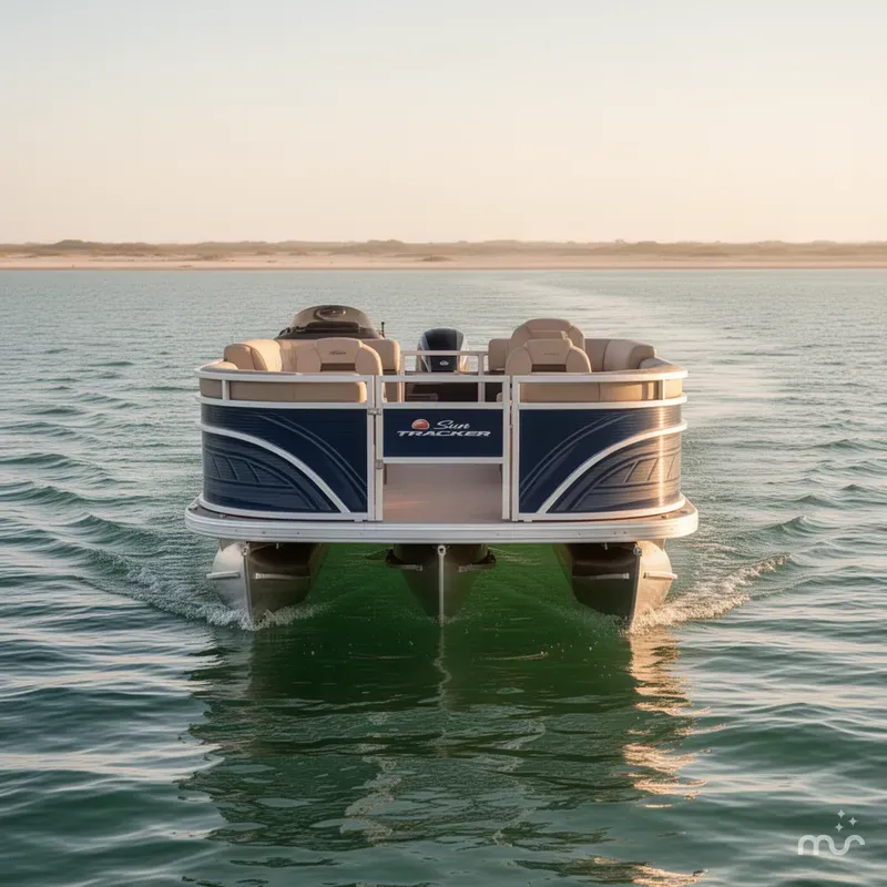 Slide: The Image of Sun Tracker Fishin' Barge 20 DLX 2025 - 1