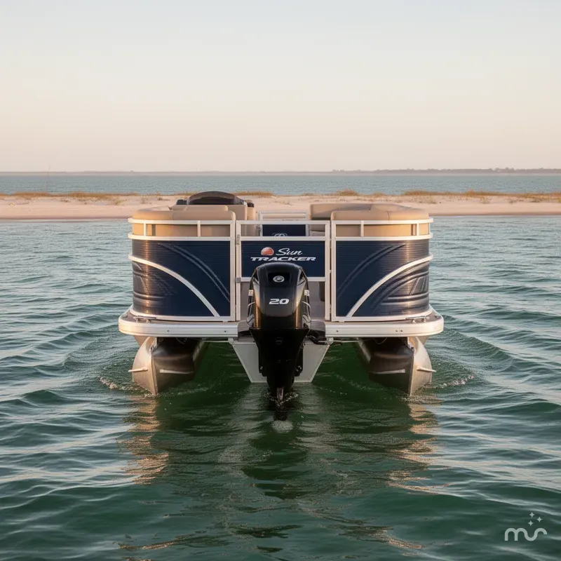Slide: The Image of Sun Tracker Fishin' Barge 20 DLX 2025 - 3