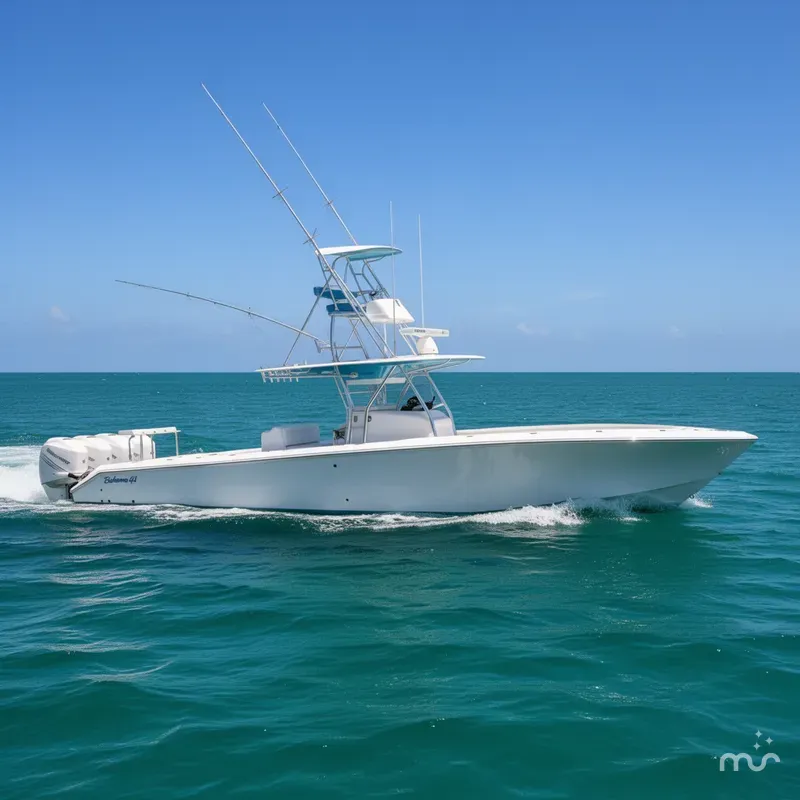Slide: The Image of Bahama 41 Center Console 2017 - 0