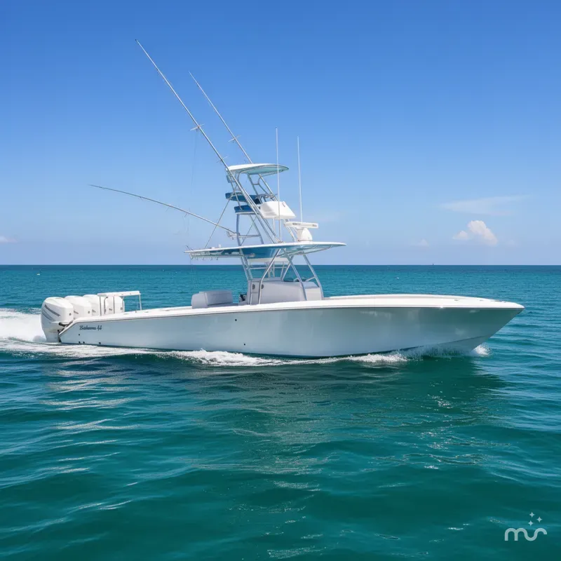 Slide: The Image of Bahama 41 Center Console 2017 - 2
