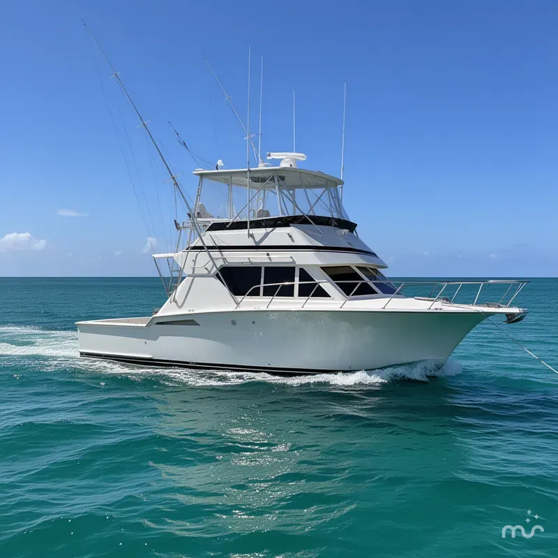 Slide: The Image of Hatteras 43 Convertible 1996 - 2