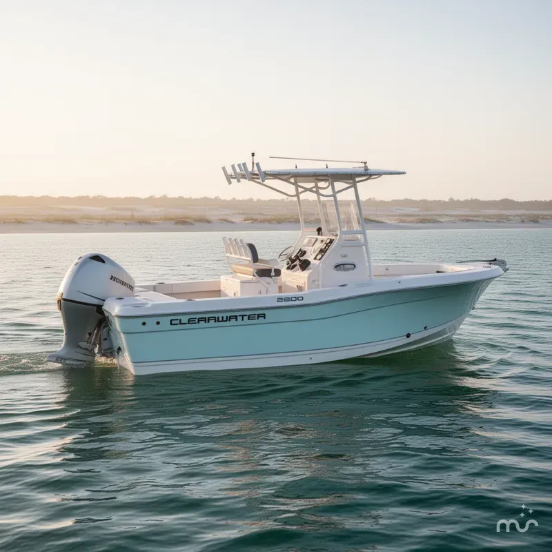 Slide: The Image of Clearwater 2200 WI Center Console 2016 - 0