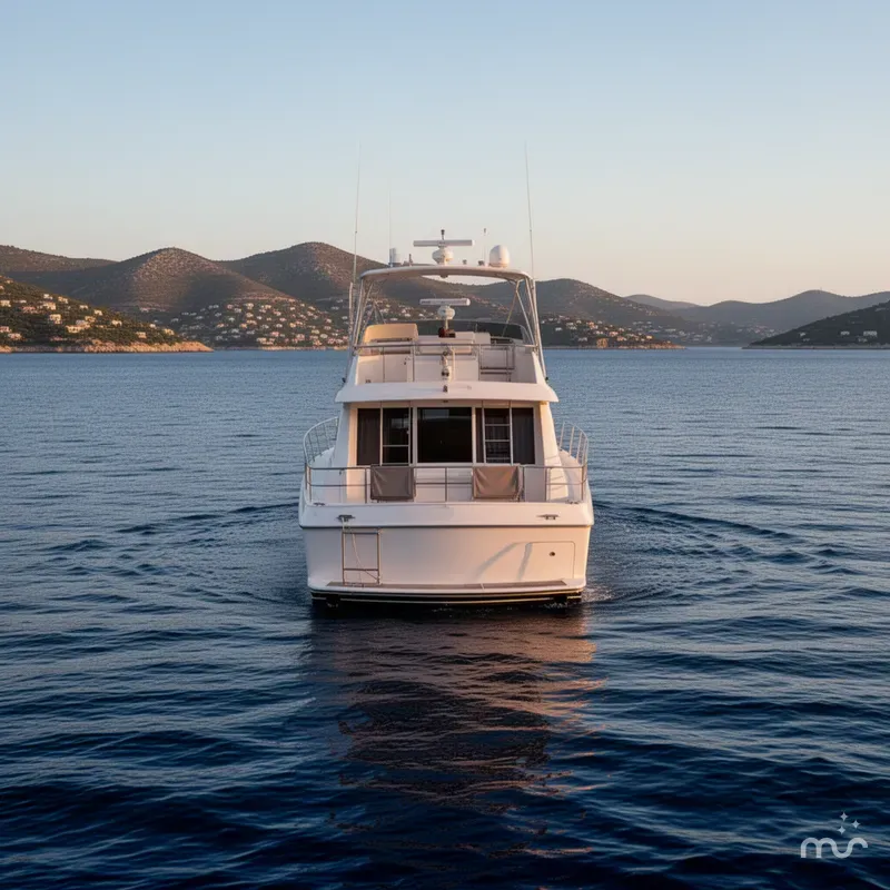 Slide: The Image of Carver Yachts 3697 Mariner 1987 - 3