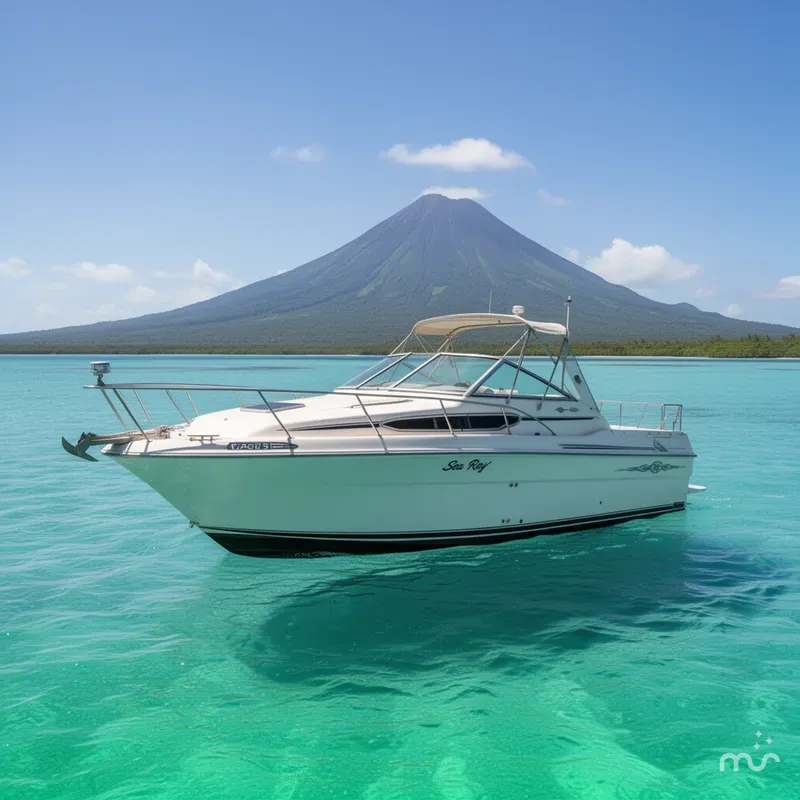 Slide: The Image of Sea Ray 268 Express Cruiser 1988 - 1