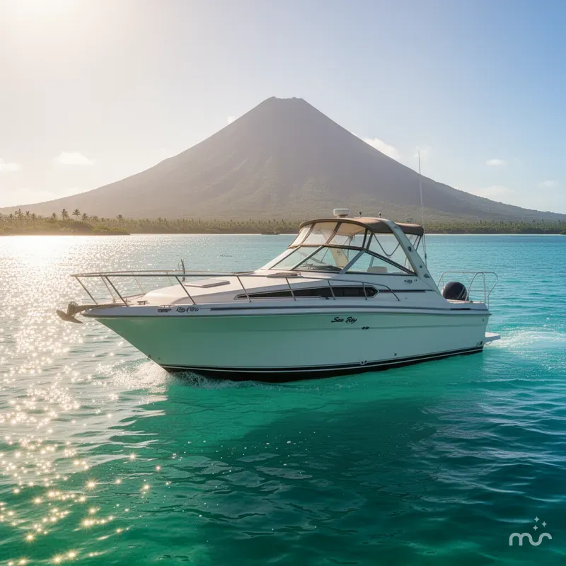 Slide: The Image of Sea Ray 268 Express Cruiser 1988 - 2