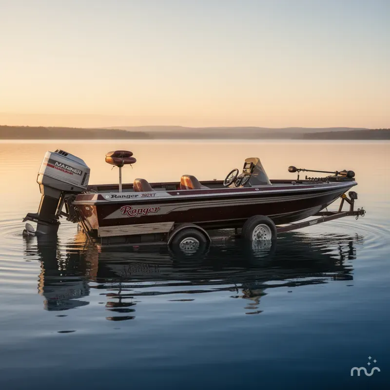 Slide: The Image of Ranger 392XT / Marner 200 Hp Outboard / Ranger Traler 1995 - 0