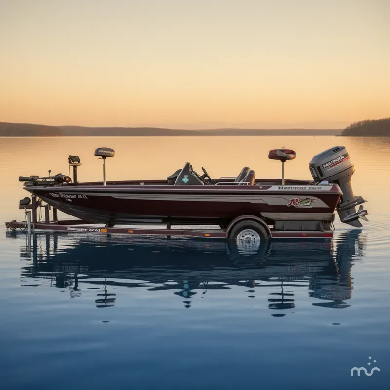 Slide: The Image of Ranger 392XT / Marner 200 Hp Outboard / Ranger Traler 1995 - 2