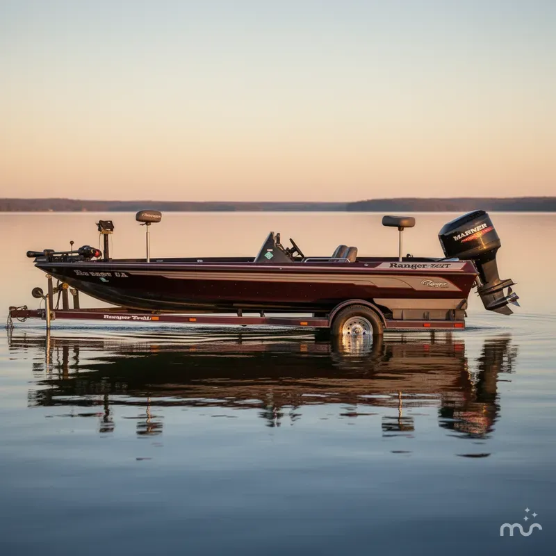 Slide: The Image of Ranger 392XT / Marner 200 Hp Outboard / Ranger Traler 1995 - 4