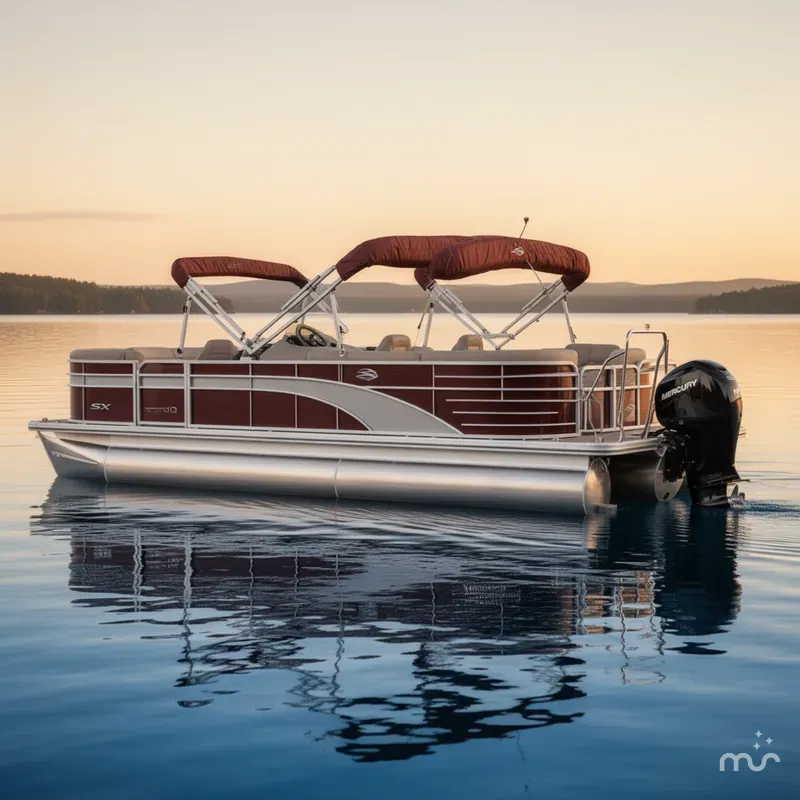 Slide: The Image of Bennington SX 23 PREMIER TRITOON / 2019 MERCURY 225Hp 4Stroke 2019 - 0