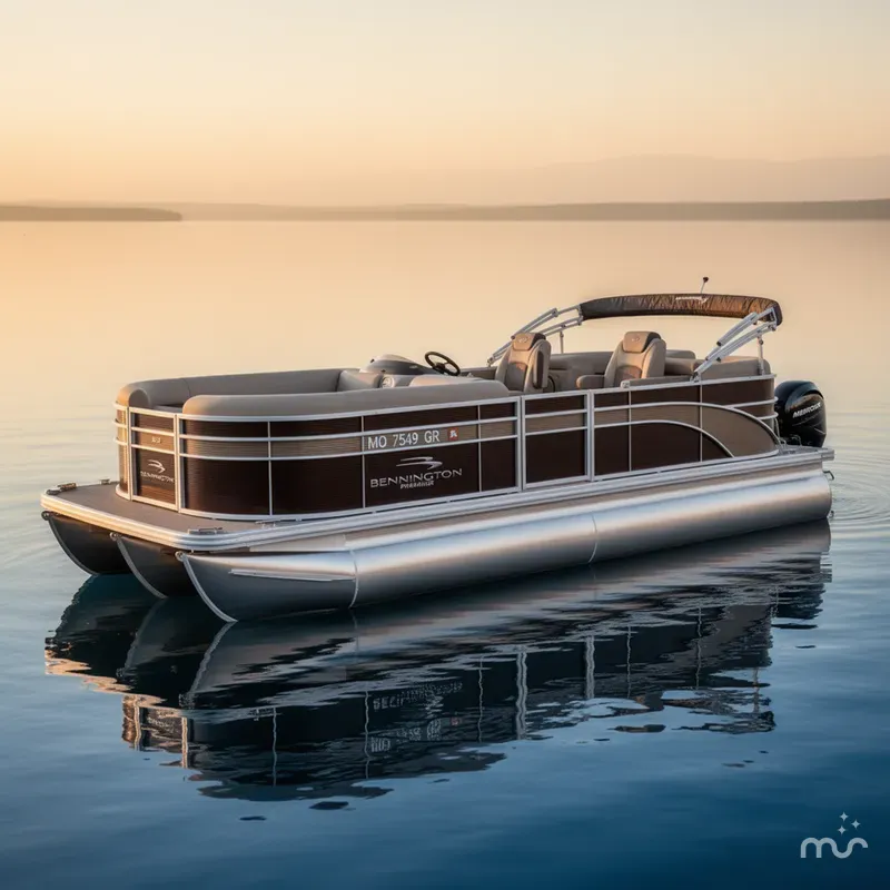 Slide: The Image of Bennington SX 23 PREMIER TRITOON / 2019 MERCURY 225Hp 4Stroke 2019 - 1
