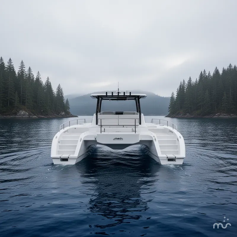 Slide: The Image of Invincible 38 Catamaran 2025 - 3