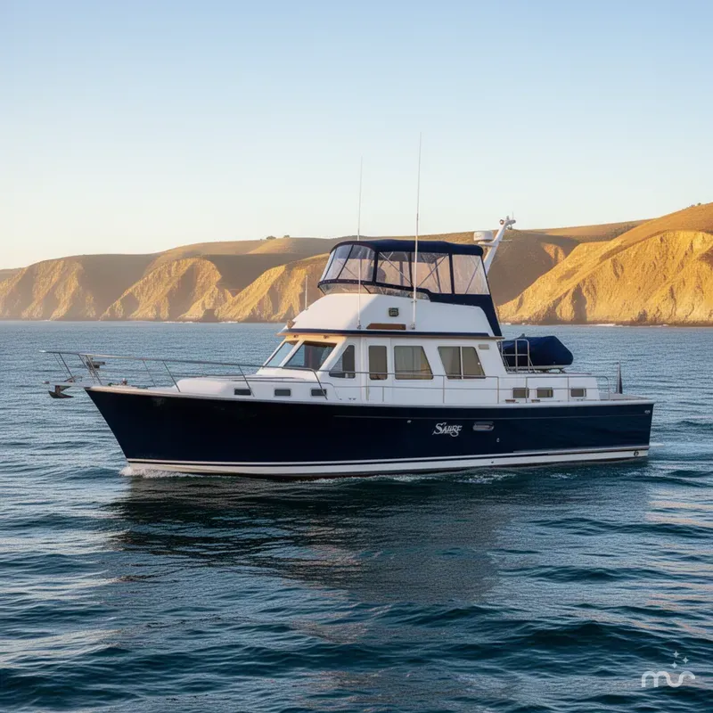 Slide: The Image of Sabre Cockpit Motor Yacht 1997 - 1