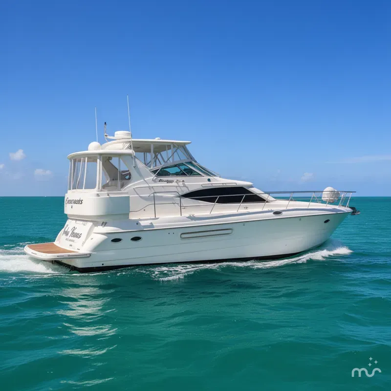 Slide: The Image of Cruisers 4450 Express Motor Yacht 2003 - 0