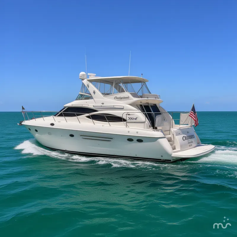 Slide: The Image of Cruisers 4450 Express Motor Yacht 2003 - 1