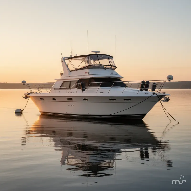 Slide: The Image of Carver 455 Aft Cabin Motoryacht 1997 - 0