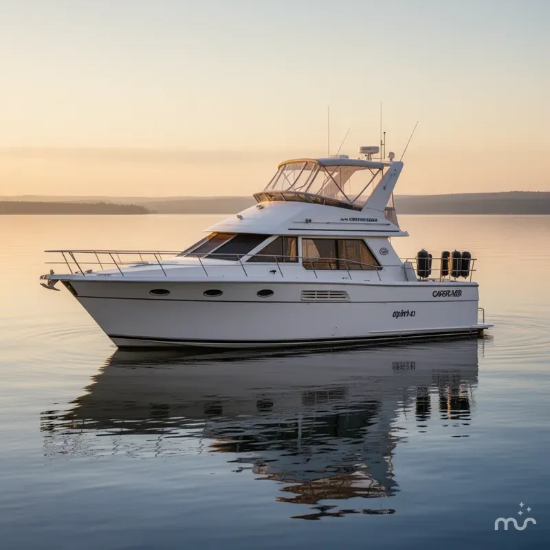 Slide: The Image of Carver 455 Aft Cabin Motoryacht 1997 - 2