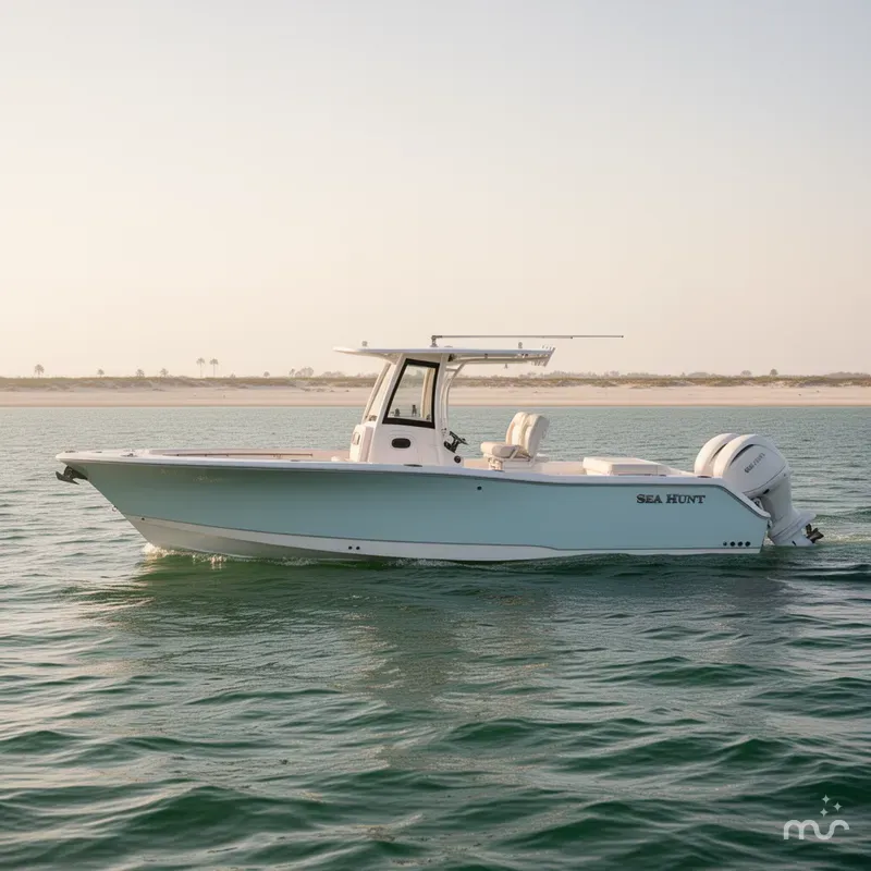 Slide: The Image of Sea Hunt Gamefish 27 Coffin Box 2025 - 1