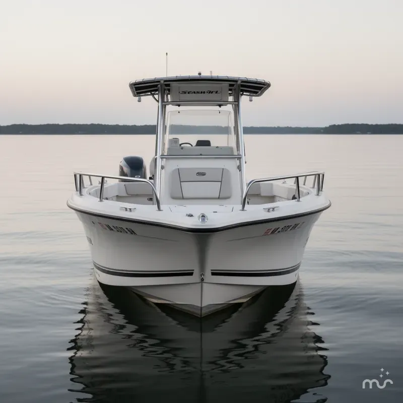 Slide: The Image of Seaswirl 2101 Center Console O/B 2001 - 2