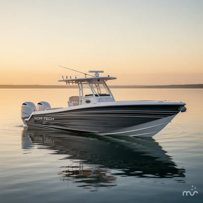Slide: The Image of Nor-Tech 340 Sport Center Console 2019 - 0