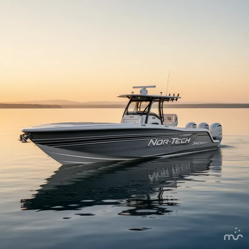 Slide: The Image of Nor-Tech 340 Sport Center Console 2019 - 1