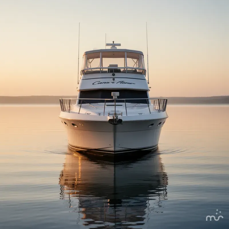 Slide: The Image of Carver 405 Aft Cabin Motoryacht 1998 - 2