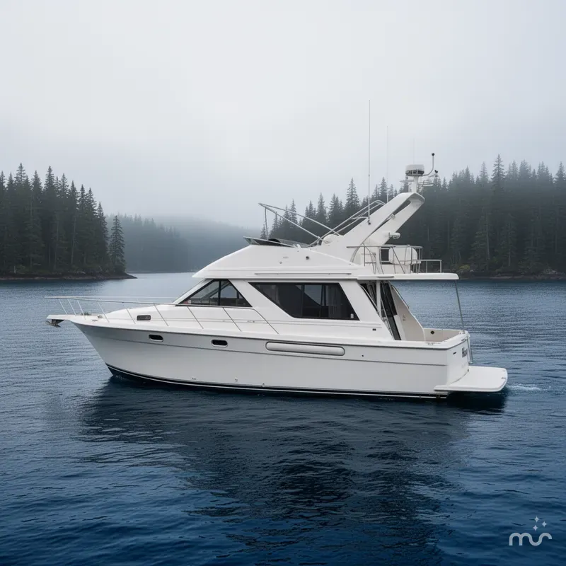 Slide: The Image of Bayliner 3988 Command Bridge 1997 - 2