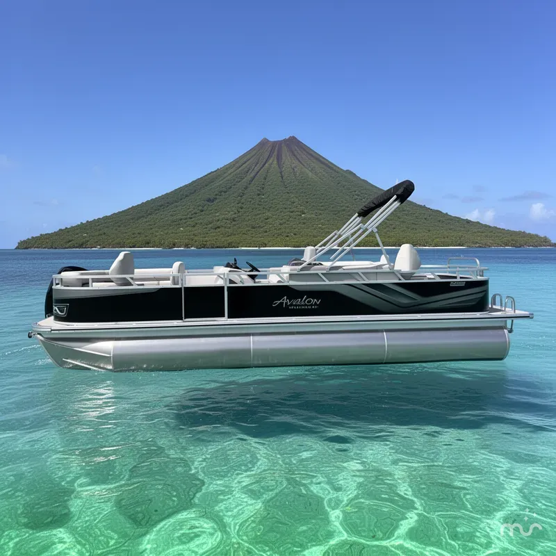 Slide: The Image of Avalon 23' Venture 85 Platinum CC Fish w/ 150HP Mercury! 2025 - 0