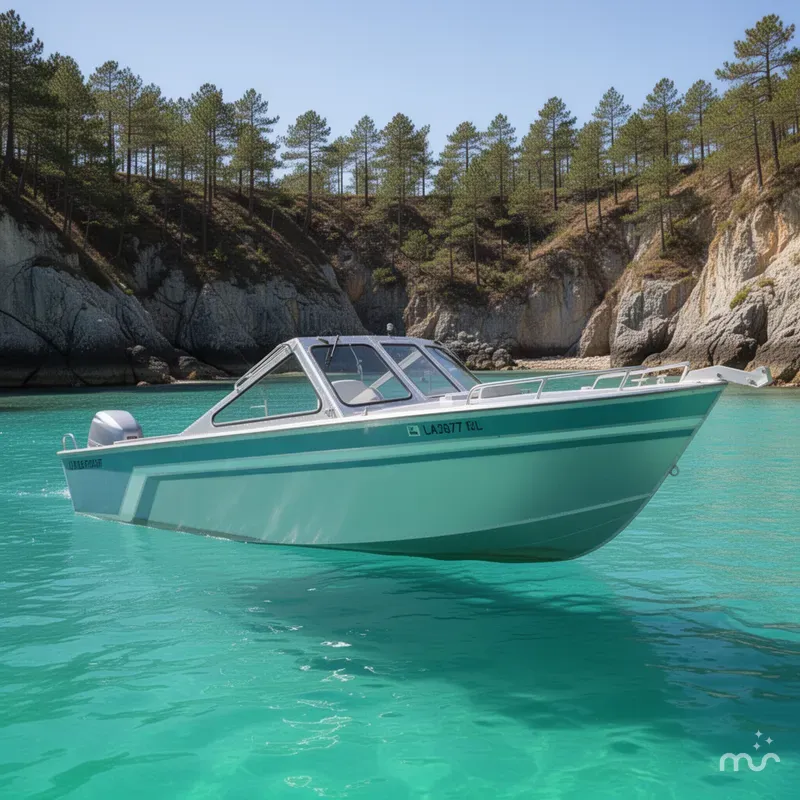 The Image of Custom Aluminum LITTLE YACHT 22 1985 - 0