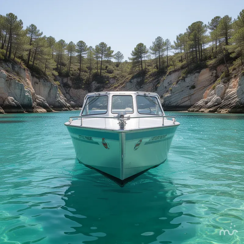 Slide: The Image of Custom Aluminum LITTLE YACHT 22 1985 - 3