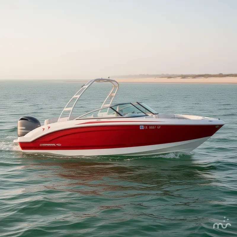Slide: The Image of Chaparral 21 H2O Ski & Fish 2014 - 0