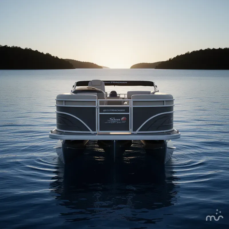 Slide: The Image of Sun Tracker Party Barge 22 RF XP3 2024 - 2