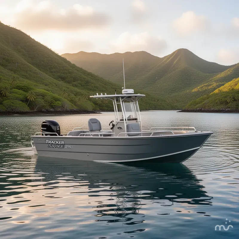 Slide: The Image of Tracker Savage 215 2025 - 2