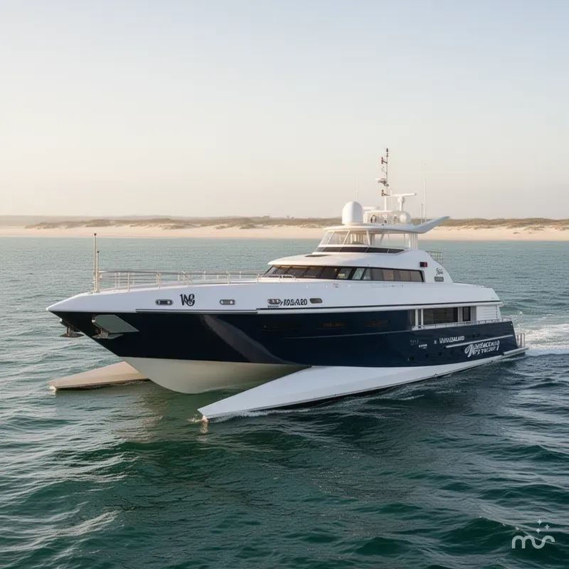 Slide: The Image of New Zealand Yachts Wave Piercer 2005 - 1