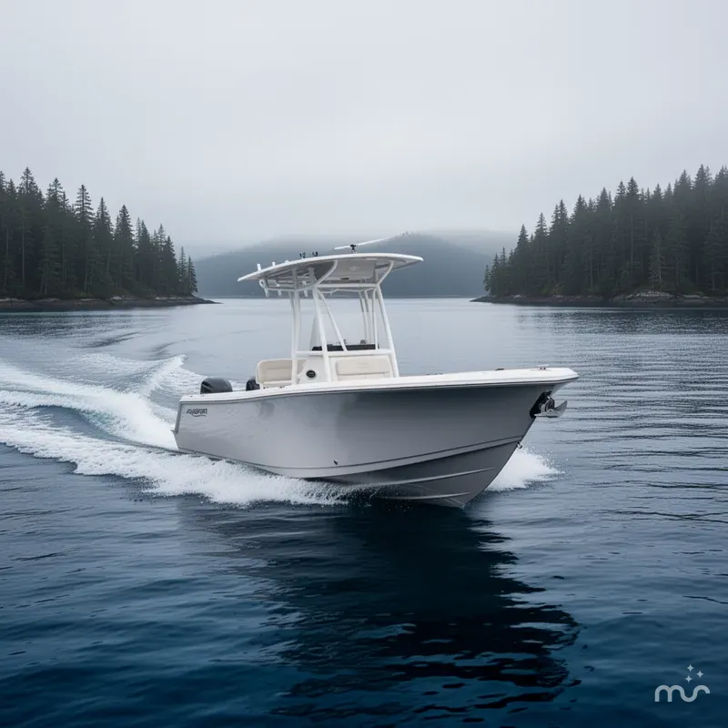 Slide: The Image of Aquasport 24AS Center Console 2025 - 2