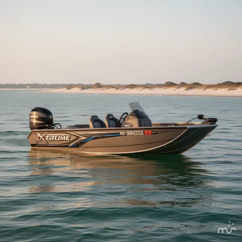 Slide: The Image of Xtreme Boats Brute 1648 SS Jet Tunnel 2025 - 1
