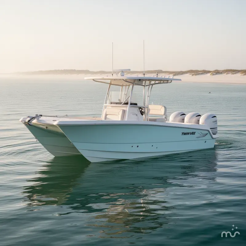 Slide: The Image of Twin Vee 240 Center Console STX 2025 - 4