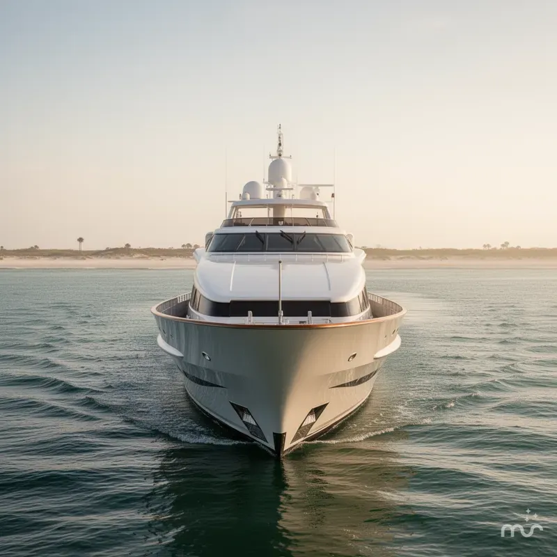 Slide: The Image of Oceanco 126 Raised Pilothouse 1994 - 1