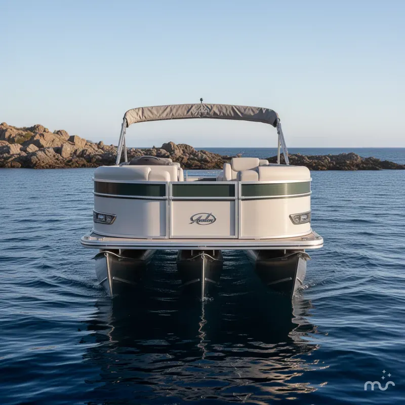 Slide: The Image of Avalon Catalina Platinum Quad Lounge - 25' 2022 - 1