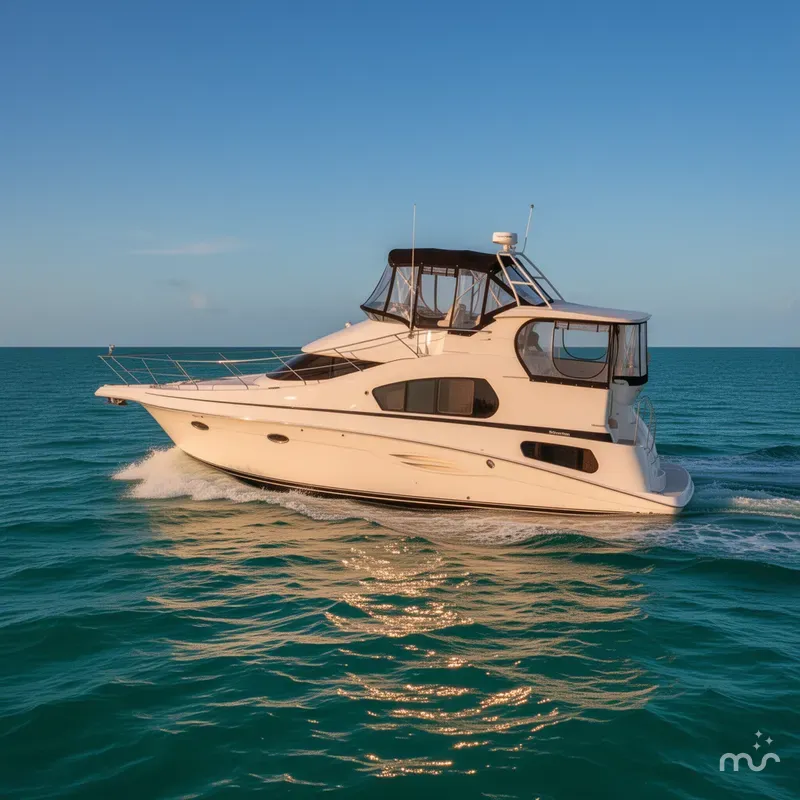 Slide: The Image of Silverton 39 Motor Yacht 2006 - 4