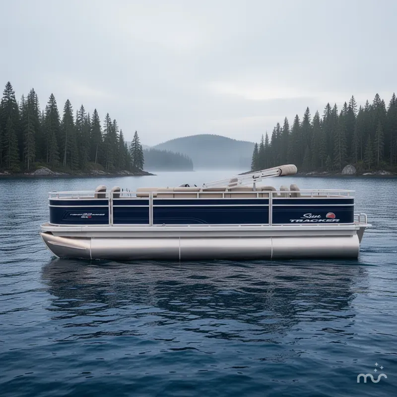Slide: The Image of Sun Tracker Fishin' Barge 22 XP3 2025 - 2